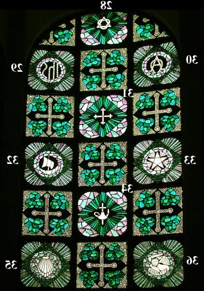 The Green Window - The Holy Trinity
